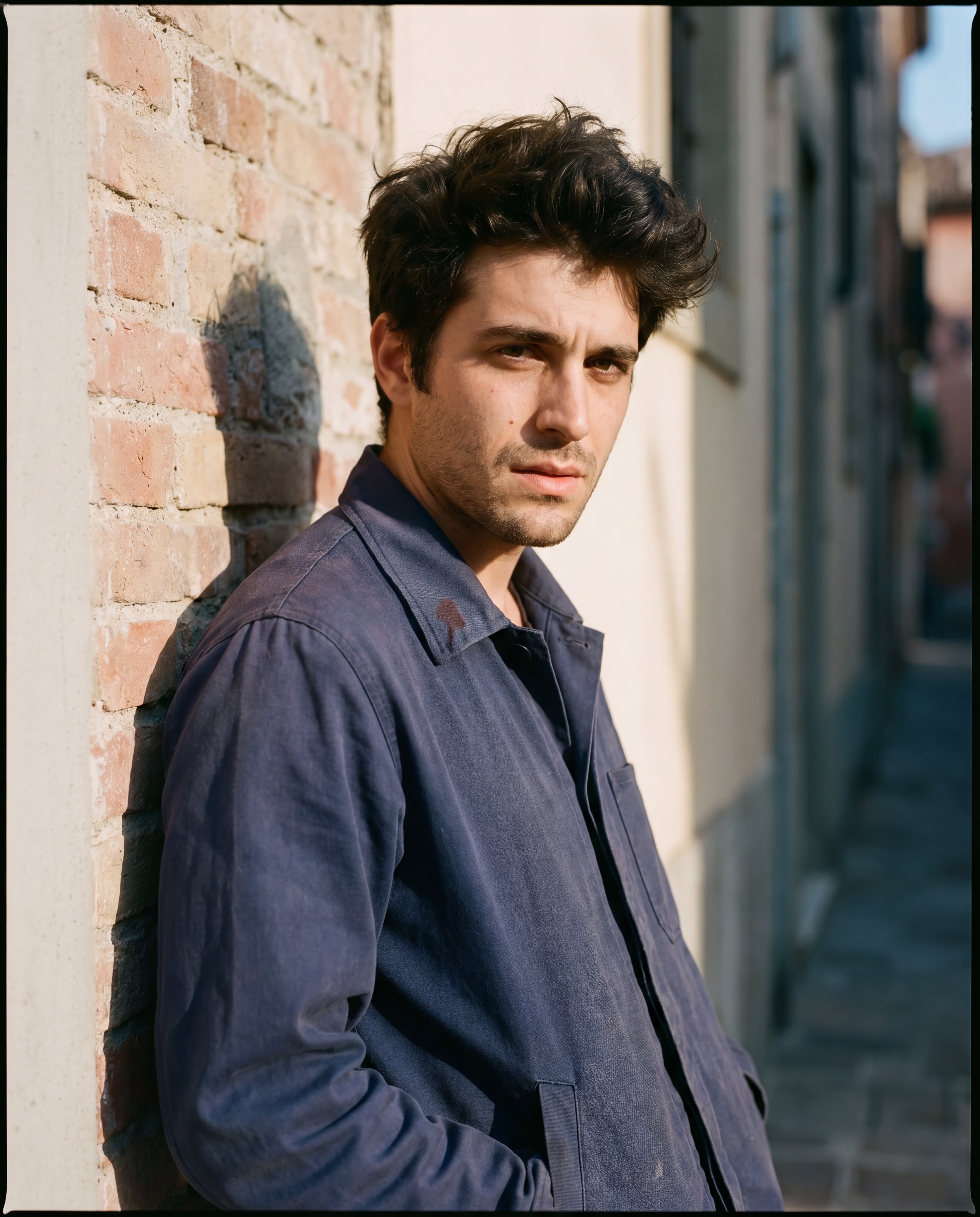 Portrait, looking down